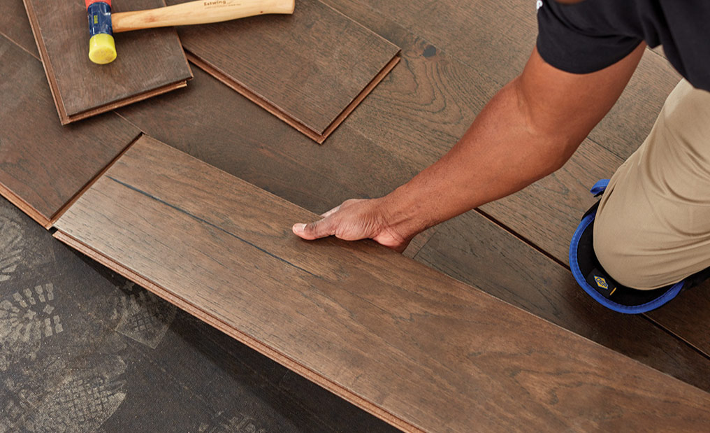 Professional hardwood flooring contractor installation in Atlanta, GA