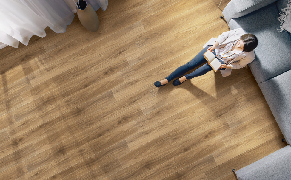 Luxury vinyl plank flooring installation in Atlanta, GA