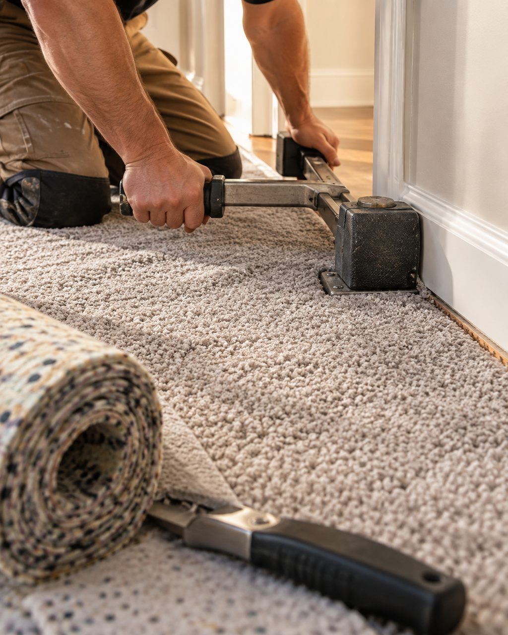 Impeccable Floors - Service - Carpet 3 Residential carpet installation project in Atlanta, GA